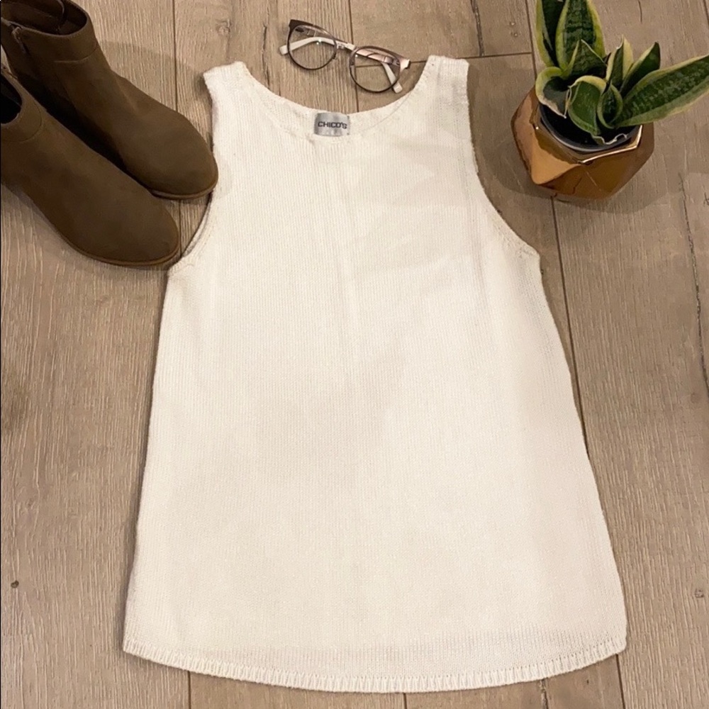 Chico’s Top White Size 1